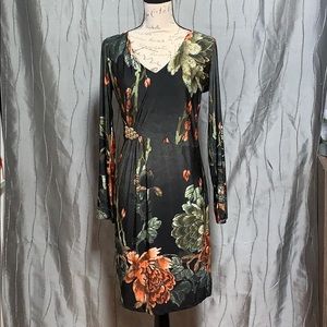 Roberto Cavalli floral dress